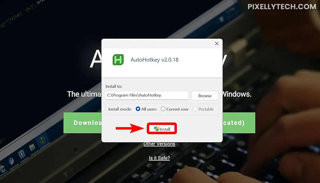 Autohotkey Installer