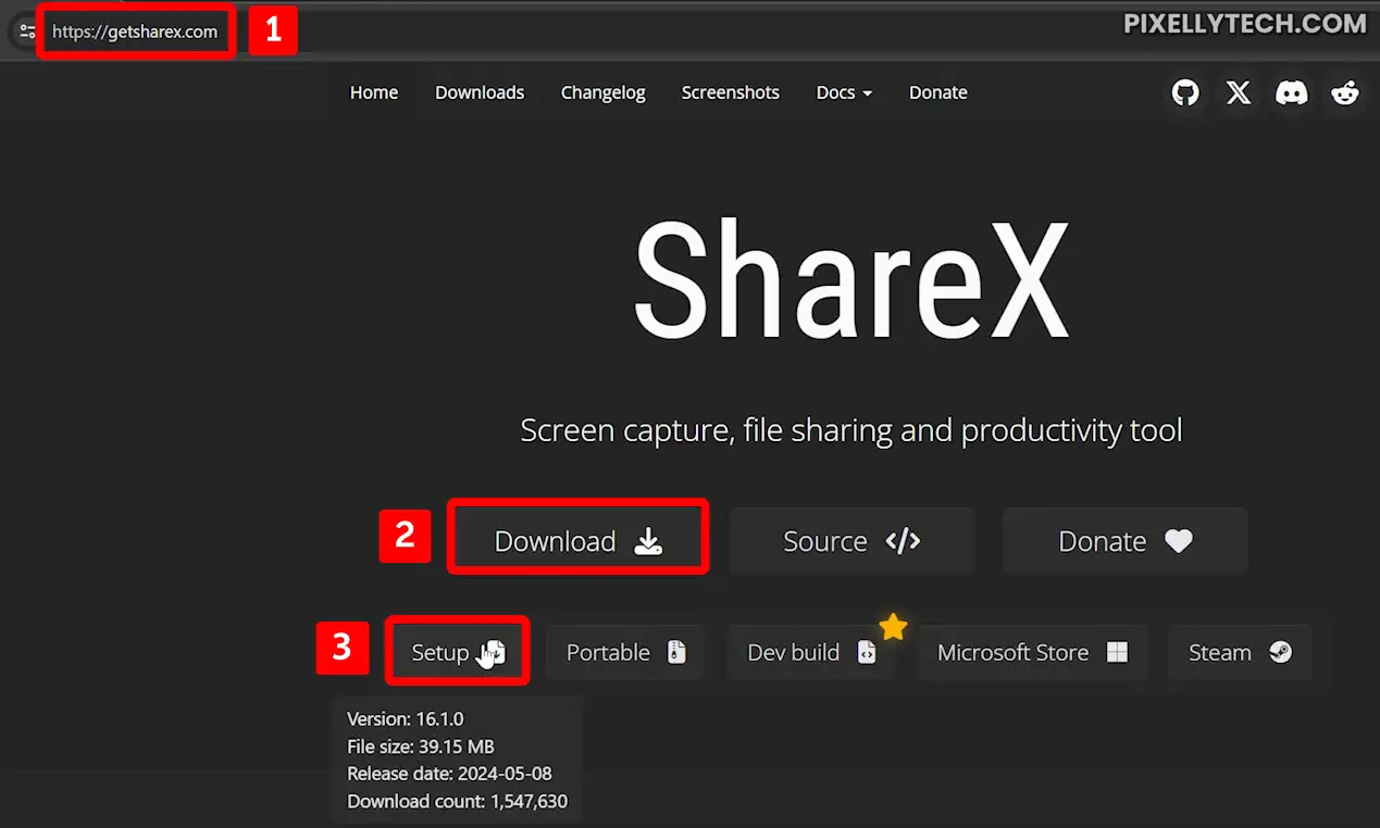 Download ShareX